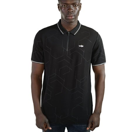 TRESQUALI S-S POLO BLACK